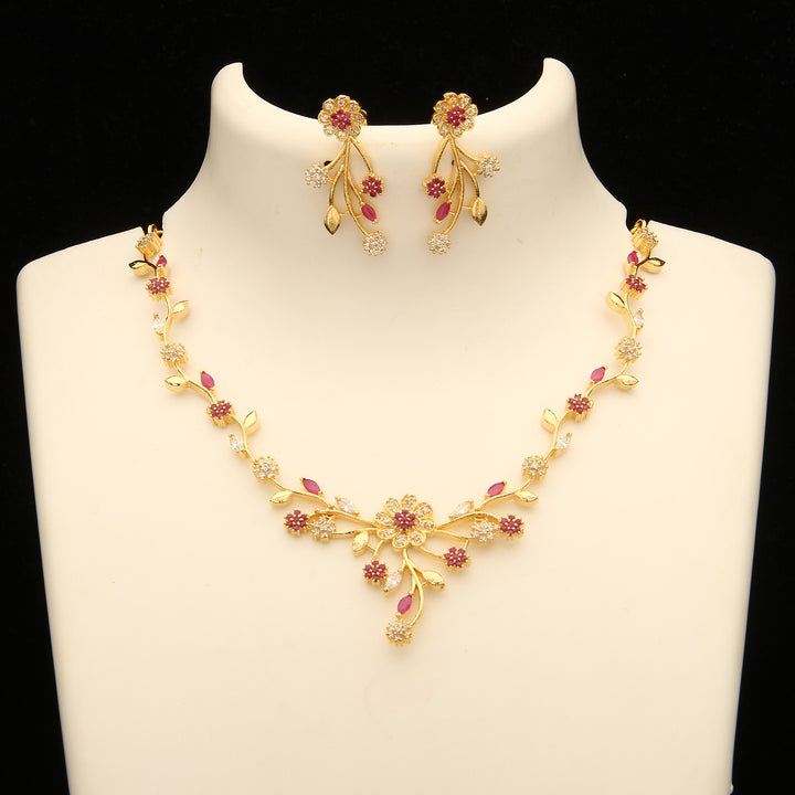 AD CZ Necklace