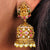 Lakshmi Temple Jhumka Earrings - Exquisite Goddess-inspired jewelry for women