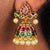AD Kemp Stone Jhumka Earrings with intricate detailing and stunning design