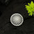 Rhodium Silver Plated CZ and Zircon Adjustable Ring
