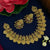 New Bridal Short Necklace Set with Jhumkas - Traditional Jewellery with Peacock and Lakshmi Motifs