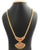 Gold Plated Big Pendant Chain Necklace | Sasitrends