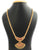 Indian Traditional Micro Gold Plated Dual Pendant Chain Necklace for Festive Wear - Online Shopping - Sasitrends