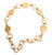 Heart-Shaped Micro Gold Bracelet: Trendy Casual Wear Jewelry for Women