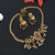 Multi Faced Peacock Choker Set