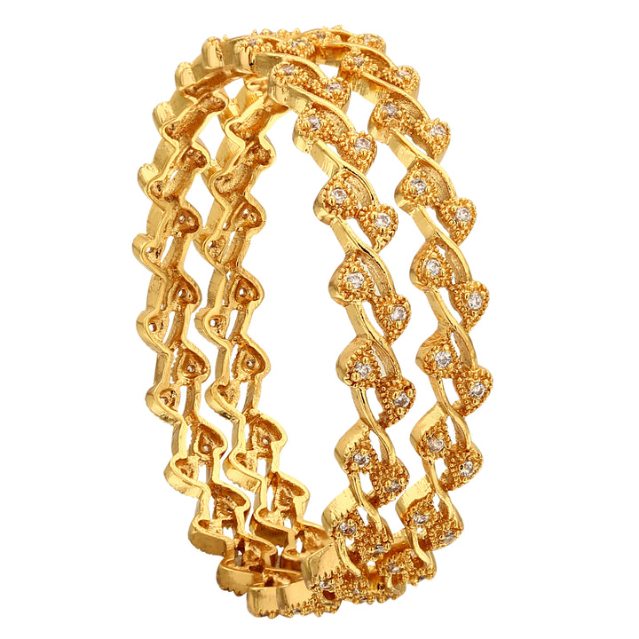 AD Stone Bangles Online - Sasitrends - Sasitrends