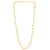 Stunning 18" Pearl Layered Micro Gold Plated Traditional Necklace for Weddings and Festivals