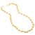 Sasitrends Handmade 1 Gram Gold Plated 18 Inches Pearl Mala for Women and Girl