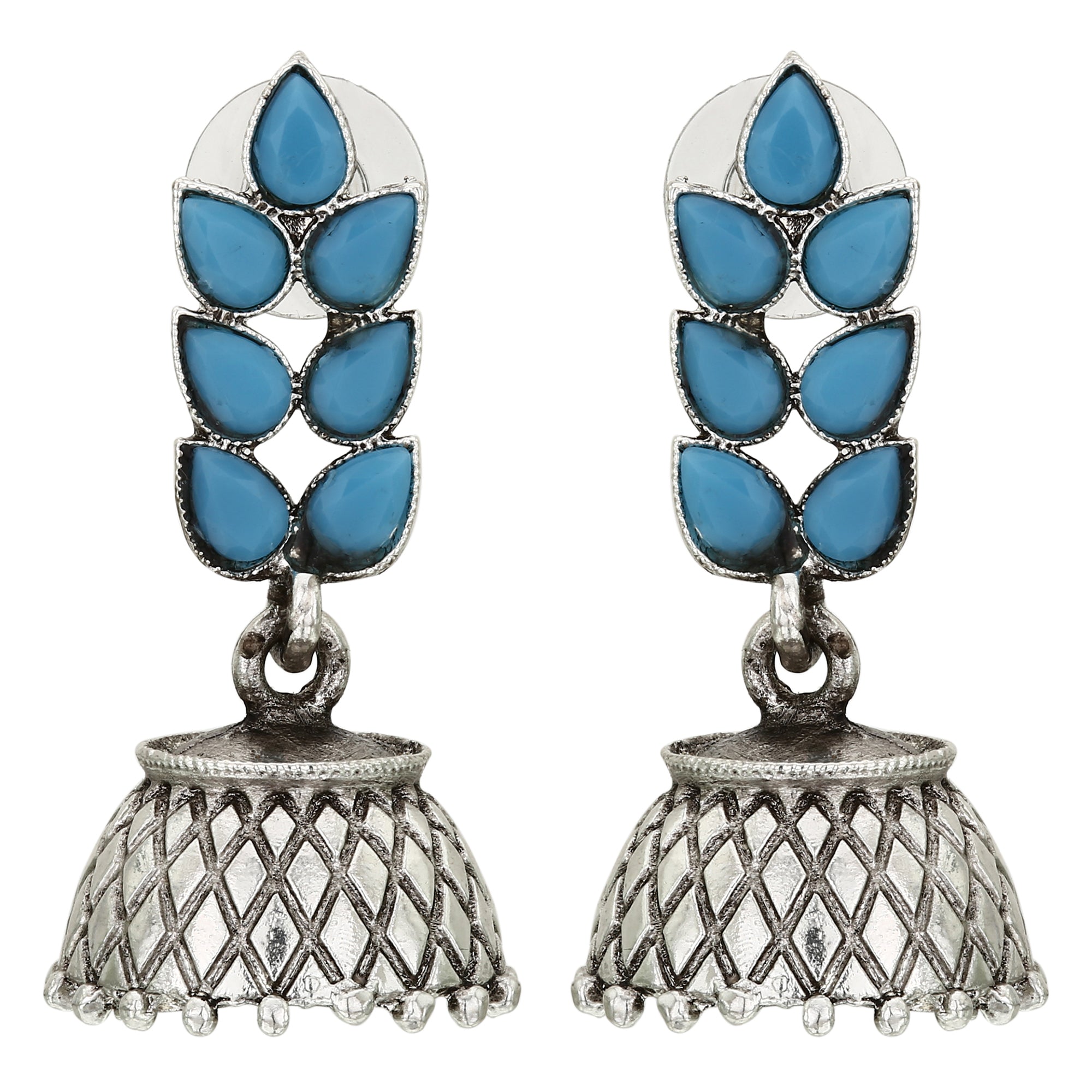 German Silver Earrings Online