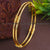 Trendy Traditional Bangle Pair | 24K Gold Plated | Finely Crafted