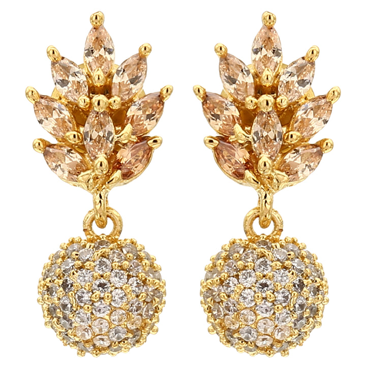 AD Stone Jhumkas